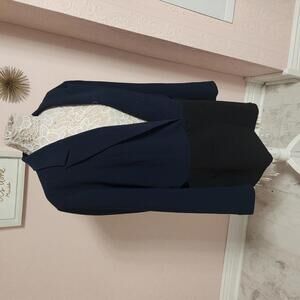 Flawless Good American blue black cutout Blazer Jacket 6 3X